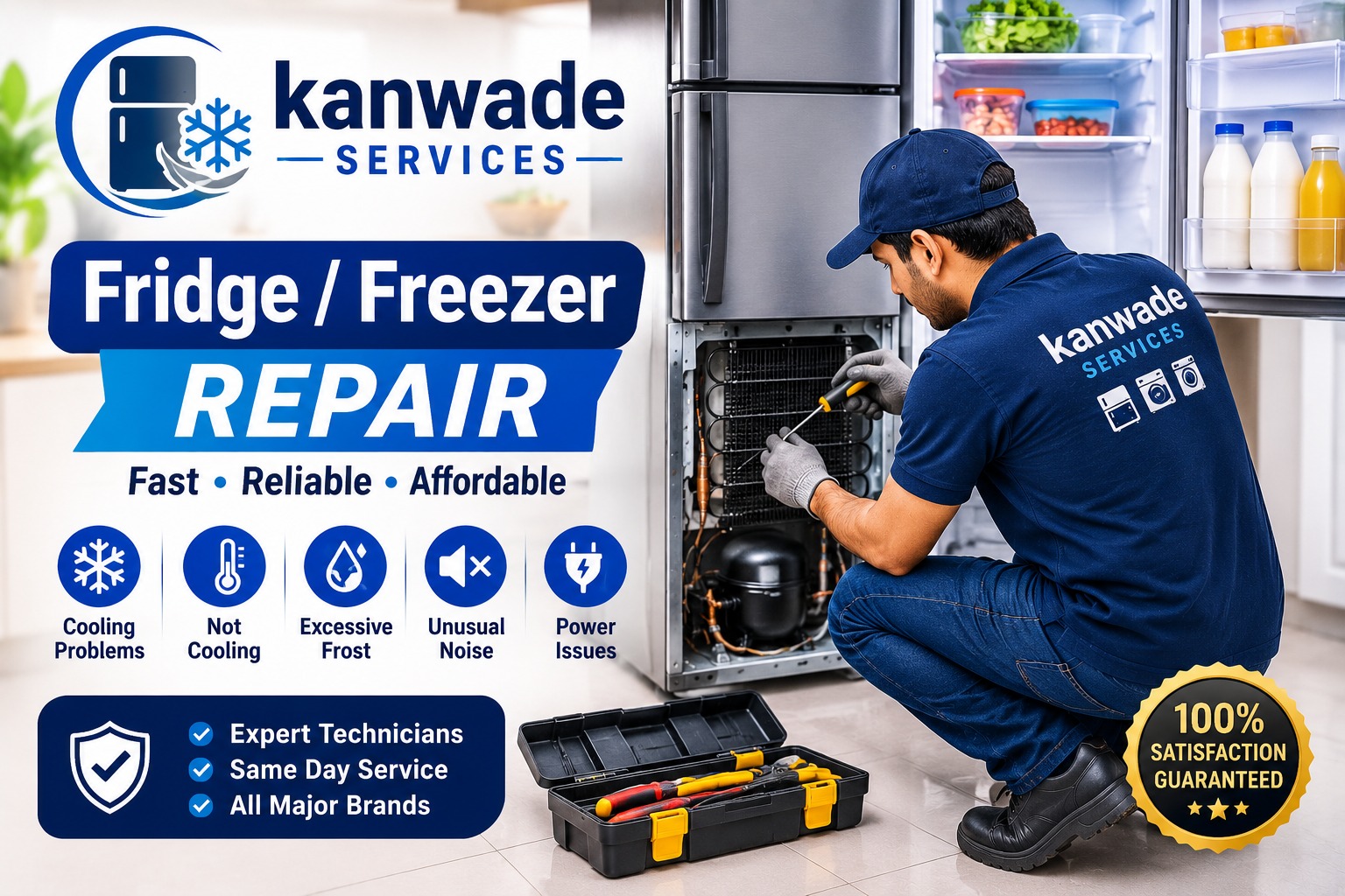 Fridge and freezer repair service